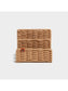 Woven desk organization , 6.1" x 4.2" x 5", BrownWoven Letter Sorter, Woven, Brown, 6.1" x 4.2" x 5", Brown, 6.1" X 4.2" X 5" Size, Set of 1, 843463160887