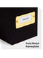 Flip Top Box, Charcoal Color, 13" X 9.4" X 3.7" Size, Set of 1, 086486702331