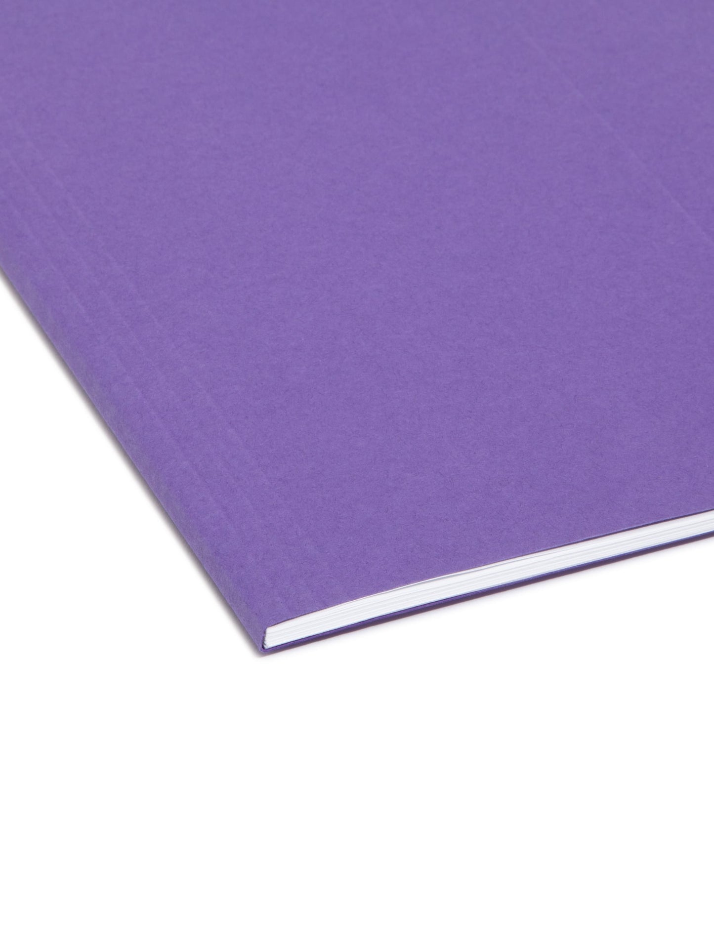 Standard Hanging File Folders with 1/3-Cut Tabs, Purple Color, Letter Size, Set of 25, 086486640237
