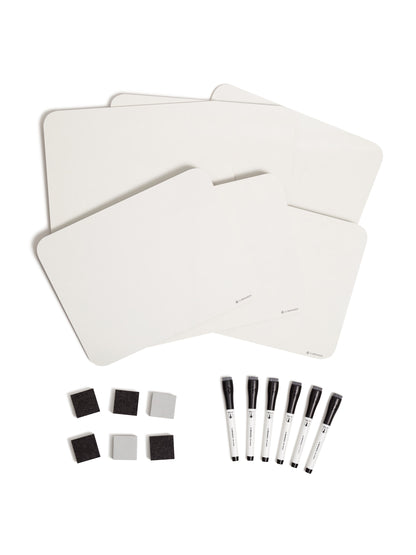 U Brands Rounded Edge Lap Board Value Pack, 12" x 9", 6 Pack, 6 CT