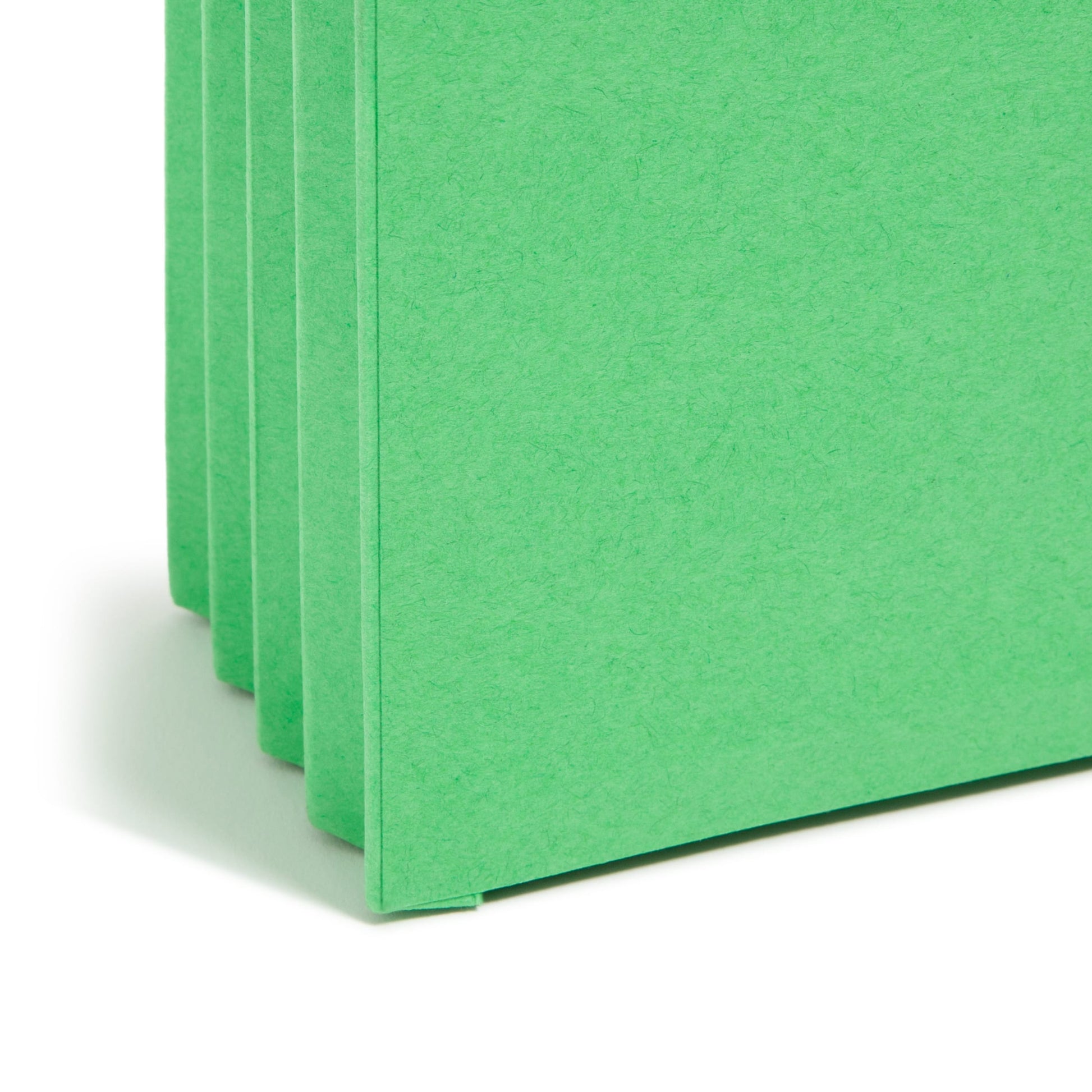 File Pockets, 3-1/2 inch Expansion, Straight-Cut Tab, Green Color, Letter Size, Set of 25, 30086486732261