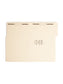 SuperTab® Heavyweight Fastener File Folders, Manila Color, Legal Size, Set of 50, 086486195454