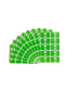 AlphaZ® ACCS Color Coded Alphabetic Labels - Sheets, Light Green Color, 1" X 1-5/8" Size, Set of 100, 086486671835