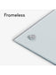 Frameless Glass Non-Magnetic Dry Erase Board, N/A, White, 96" x 47", 8 x 4, White, 96" X 47" Size, Set of 1, 817894027972