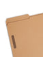 Reinforced Tab Fastener File Folders, 1/3-Cut Tab, 2 Fasteners, Kraft Color, Legal Size, Set of 50, 086486198370