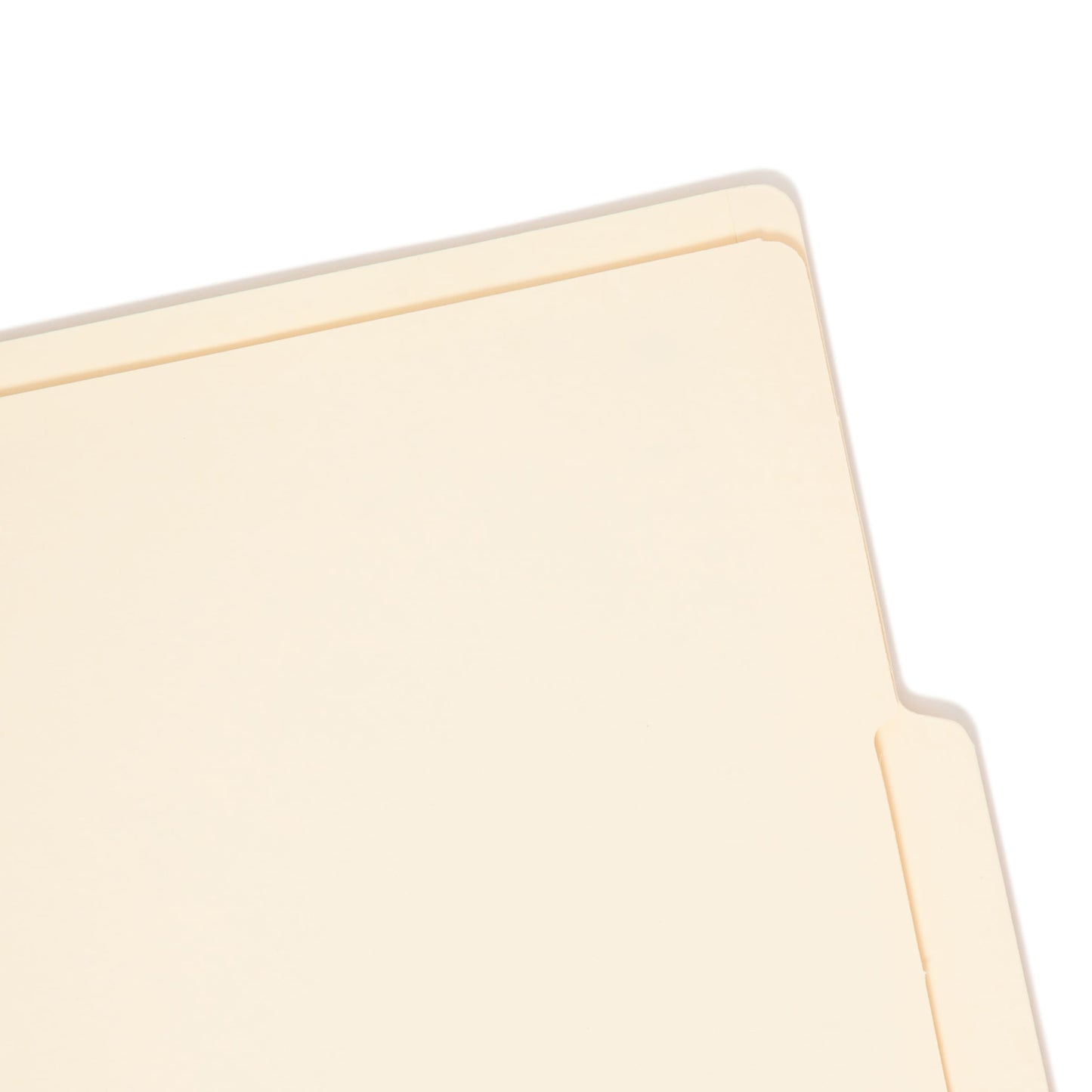 Shelf-Master® Reinforced Tab End Tab File Folders, 1/2-Cut Tab, Bottom Position, Manila Color, Letter Size, Set of 100, 086486241281