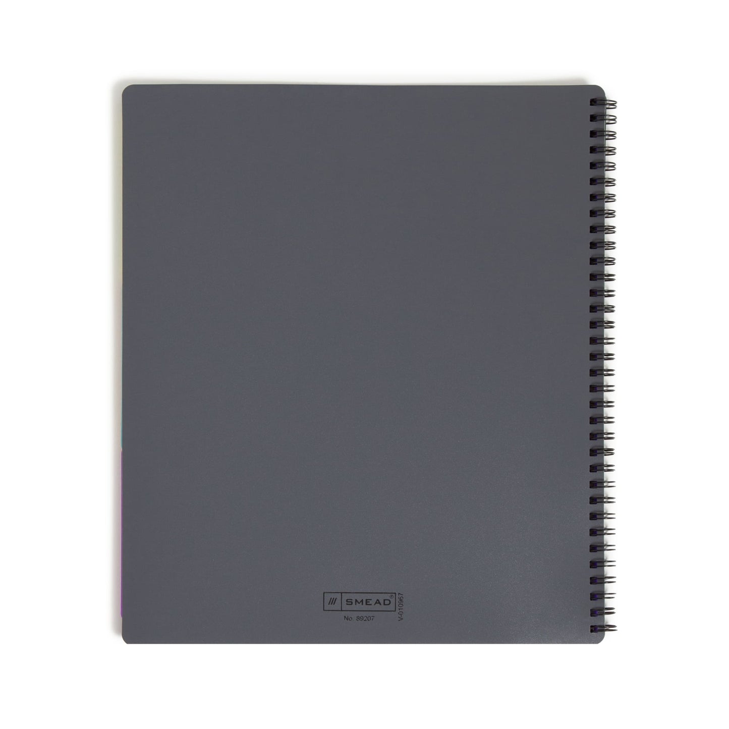 Poly Project Organizers, 12 Pockets, 1/3-Cut Tab, Gray Color, Letter Size, Set of 1, 086486892070