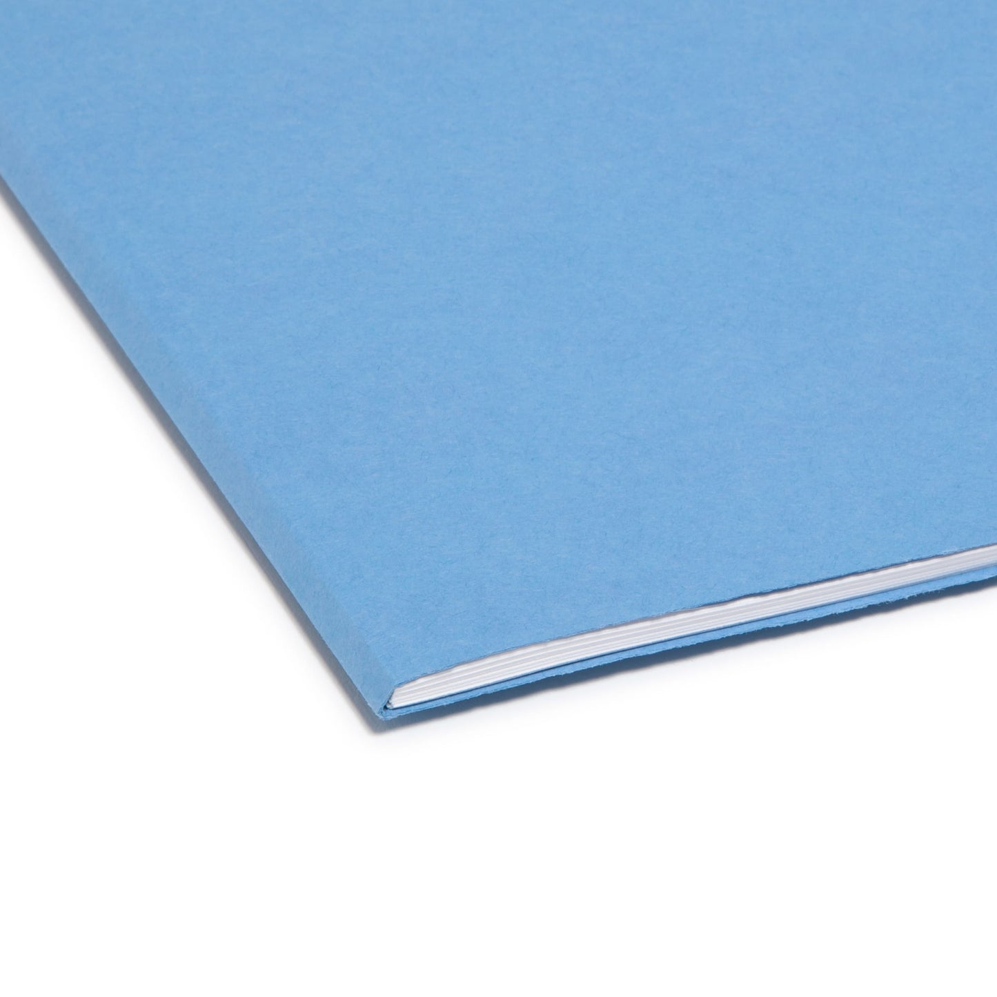 Standard File Folders, Straight-Cut Tab, Blue Color, Letter Size, Set of 100, 086486109352