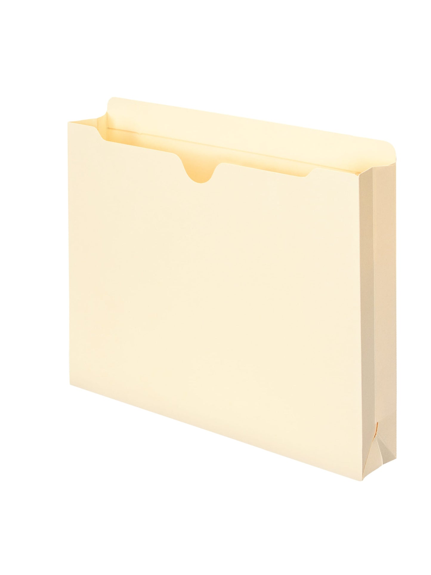 File Jackets, Flat-No Expansion, Straight-Cut Tab, Manila Color, Letter Size, Set of 100, 086486755658