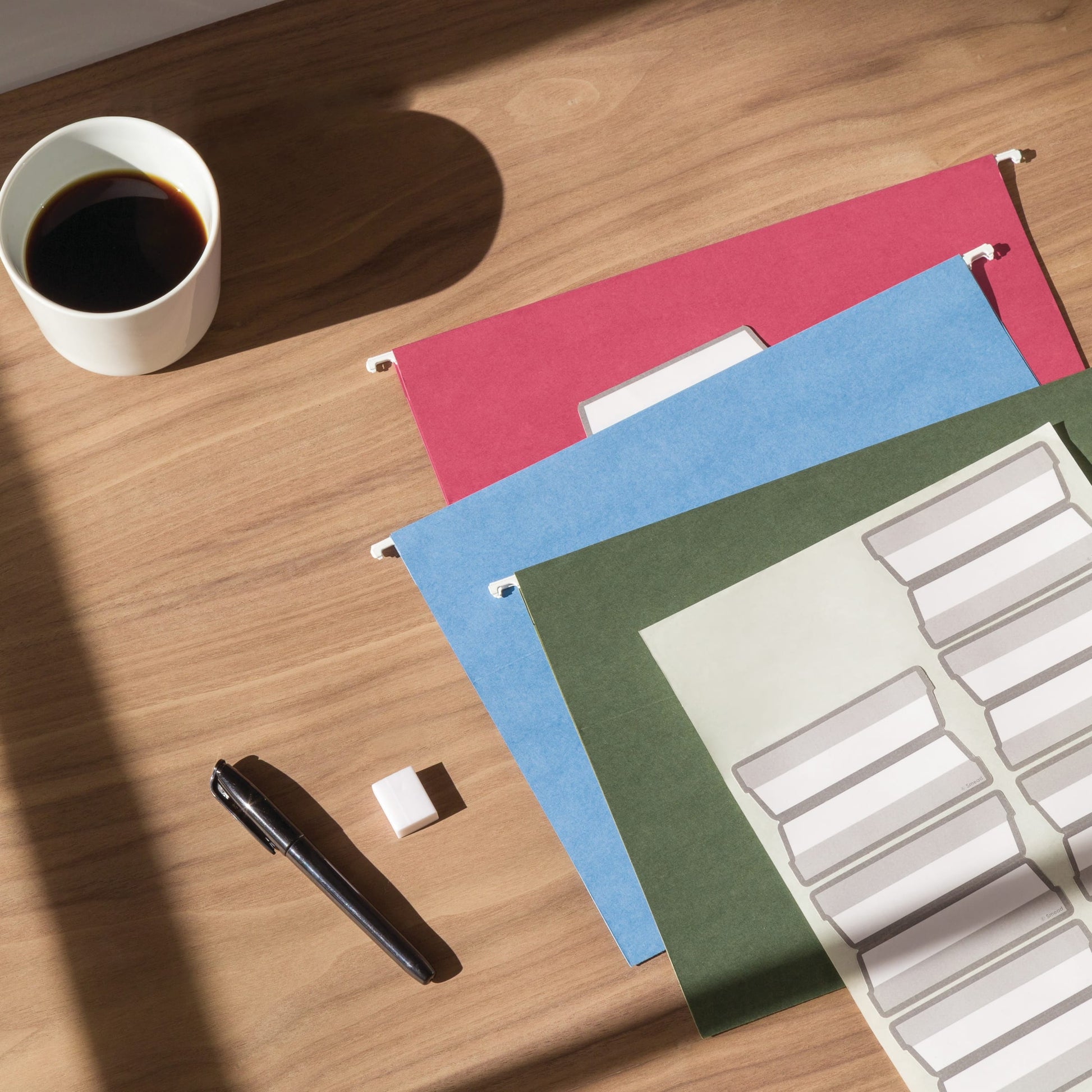 Protab® Filing System Start Kit, Standard Green Color, Letter Size, Set of 20, 086486641951