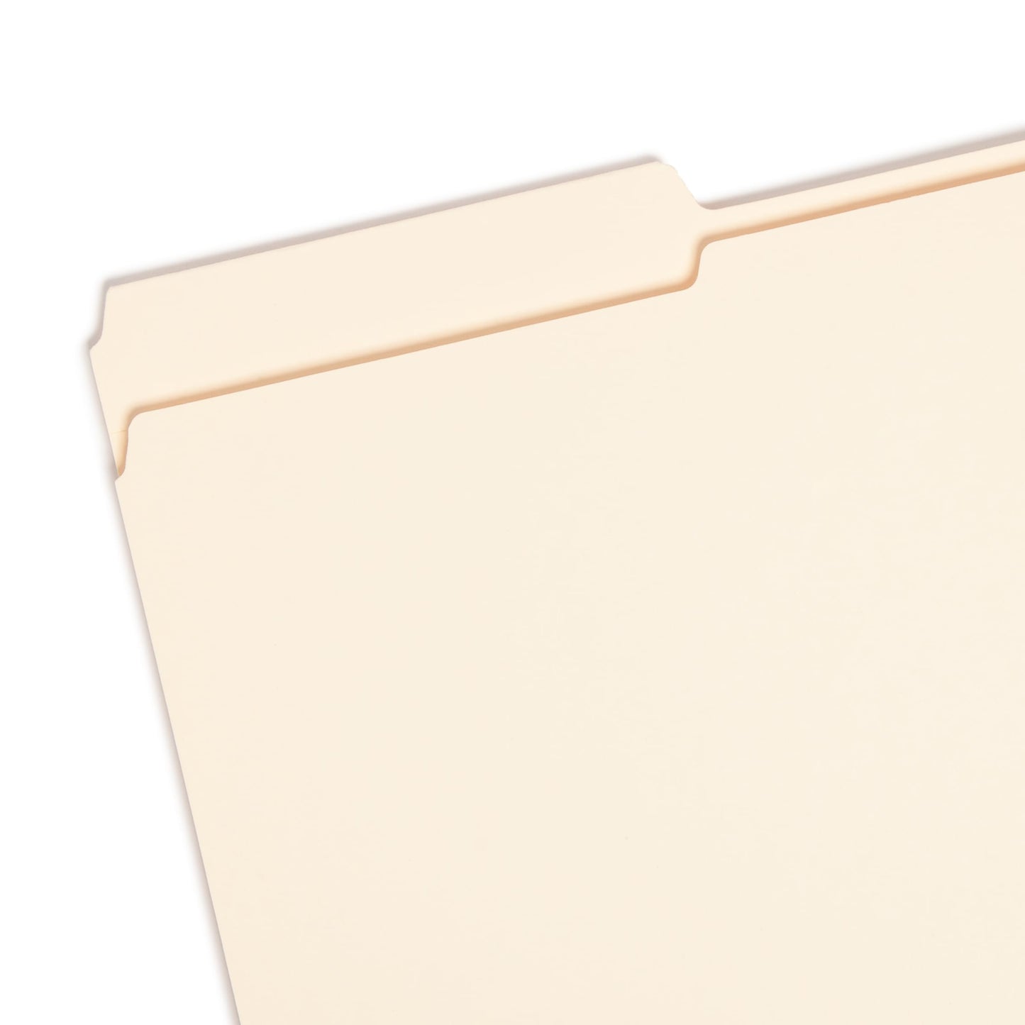 Reinforced Tab File Folders, 1.5 inch Expansion, 1/3-Cut Tab, Manila Color, Legal Size, Set of 50, 086486154055