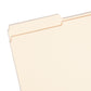 Reinforced Tab File Folders, 1.5 inch Expansion, 1/3-Cut Tab, Manila Color, Legal Size, Set of 50, 086486154055