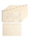 Pressboard Mortgage File Folder Dividers, Manila Color, Legal Size, Set of 0, 30086486782785