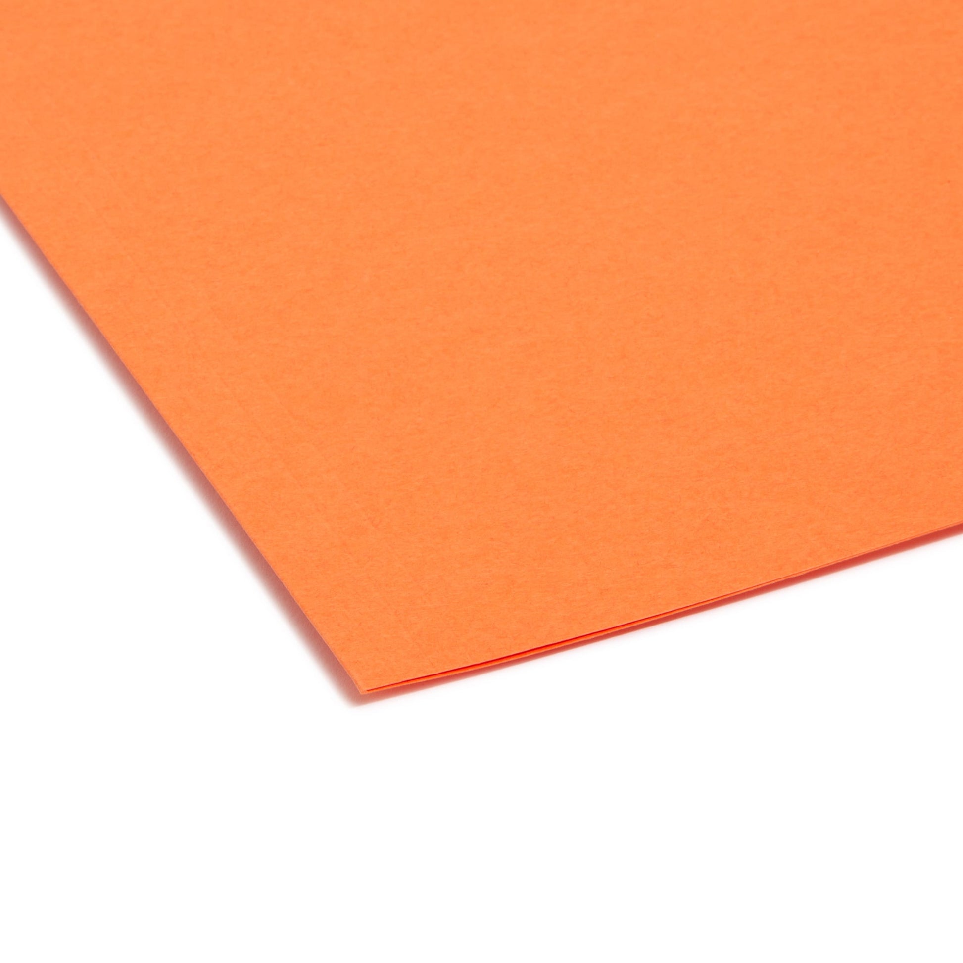 Interior File Folders, Orange Color, Letter Size, Set of 100, 086486102599