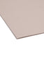 Reinforced Tab File Folders, 1/3-Cut Tab, Gray Color, Letter Size, Set of 100, 086486123341