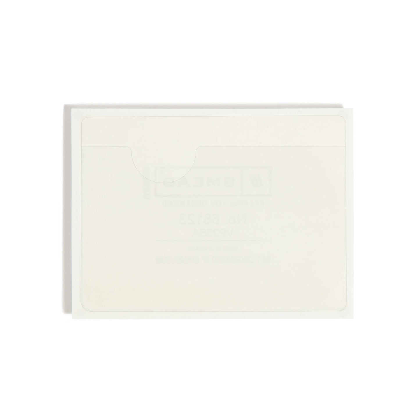 Self-Adhesive Poly Pockets, Clear Color, 2" X 3" Size, Set of 100, 086486681230