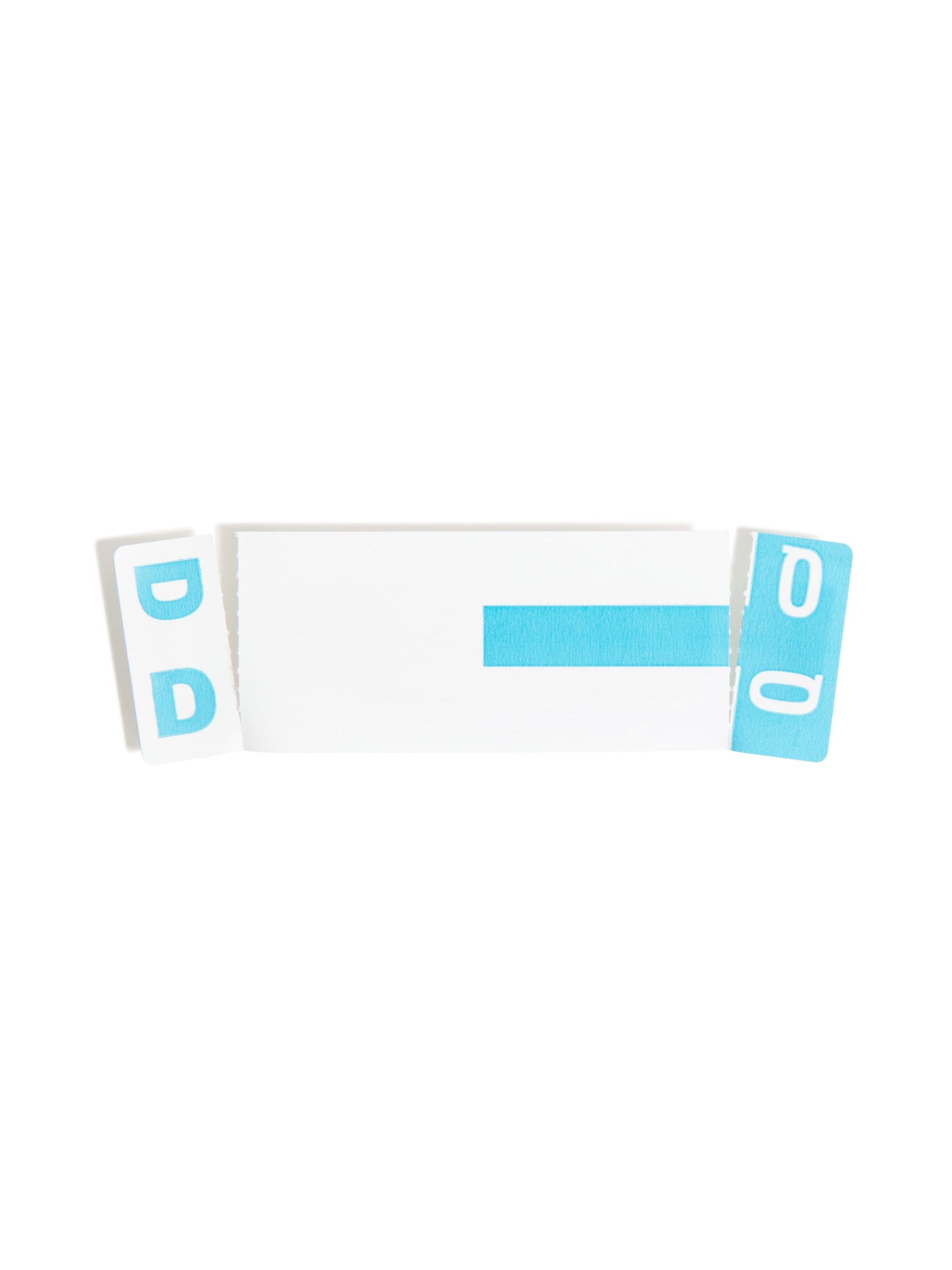 AlphaZ® NCC Color-Coded Name Labels - Sheets, Light Blue Color, 3-5/8" X 1-5/32" Size, Set of 1, 086486671552