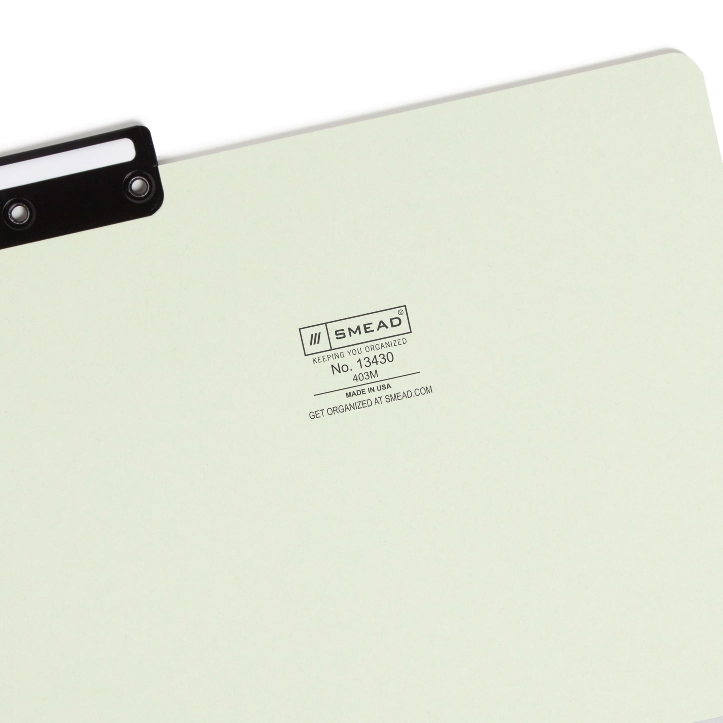 Pressboard File Folder, 1/3-Cut Tab Flat Metal, 1 inch Expansion, Gray/Green Color, Letter Size, Set of 25, 086486134309