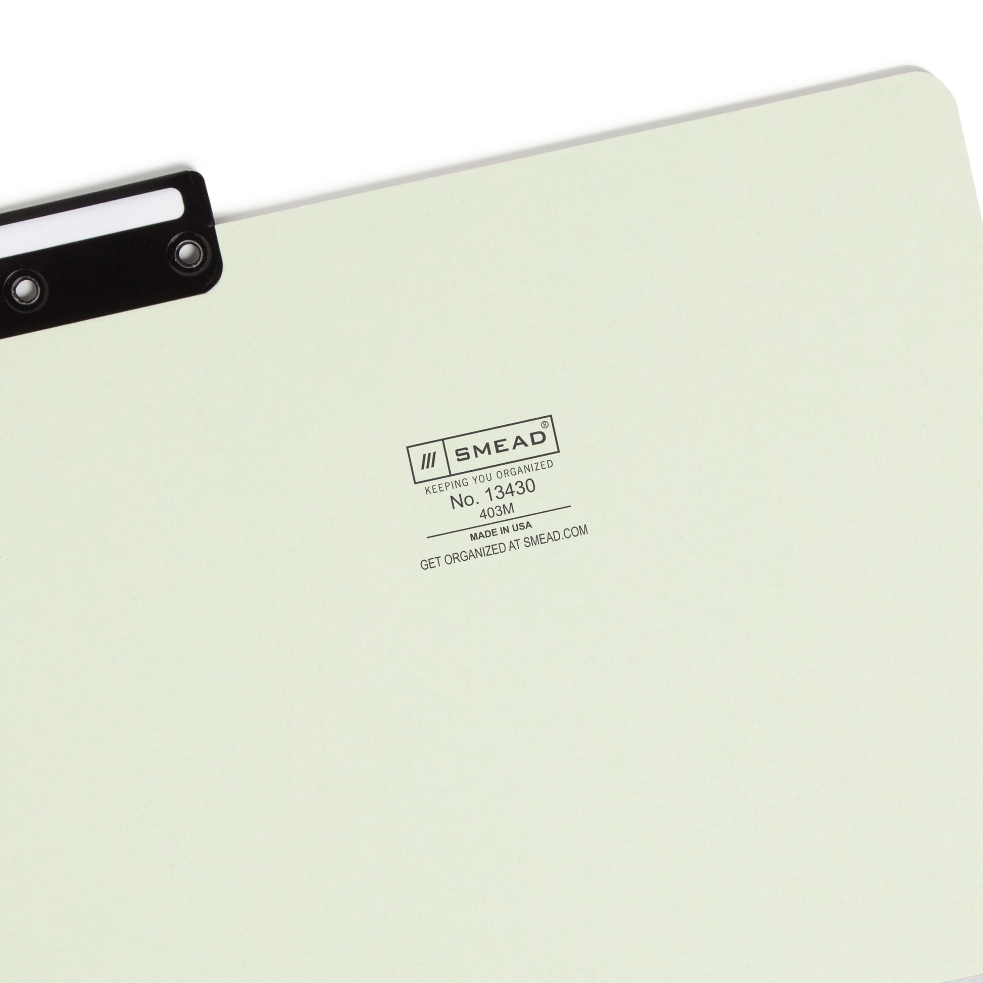 Pressboard File Folder, 1/3-Cut Tab Flat Metal, 1 inch Expansion, Gray/Green Color, Letter Size, Set of 25, 086486134309