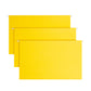 Standard Hanging File Folders with 1/5-Cut Tabs, Yellow Color, Legal Size, Set of 25, 086486641692