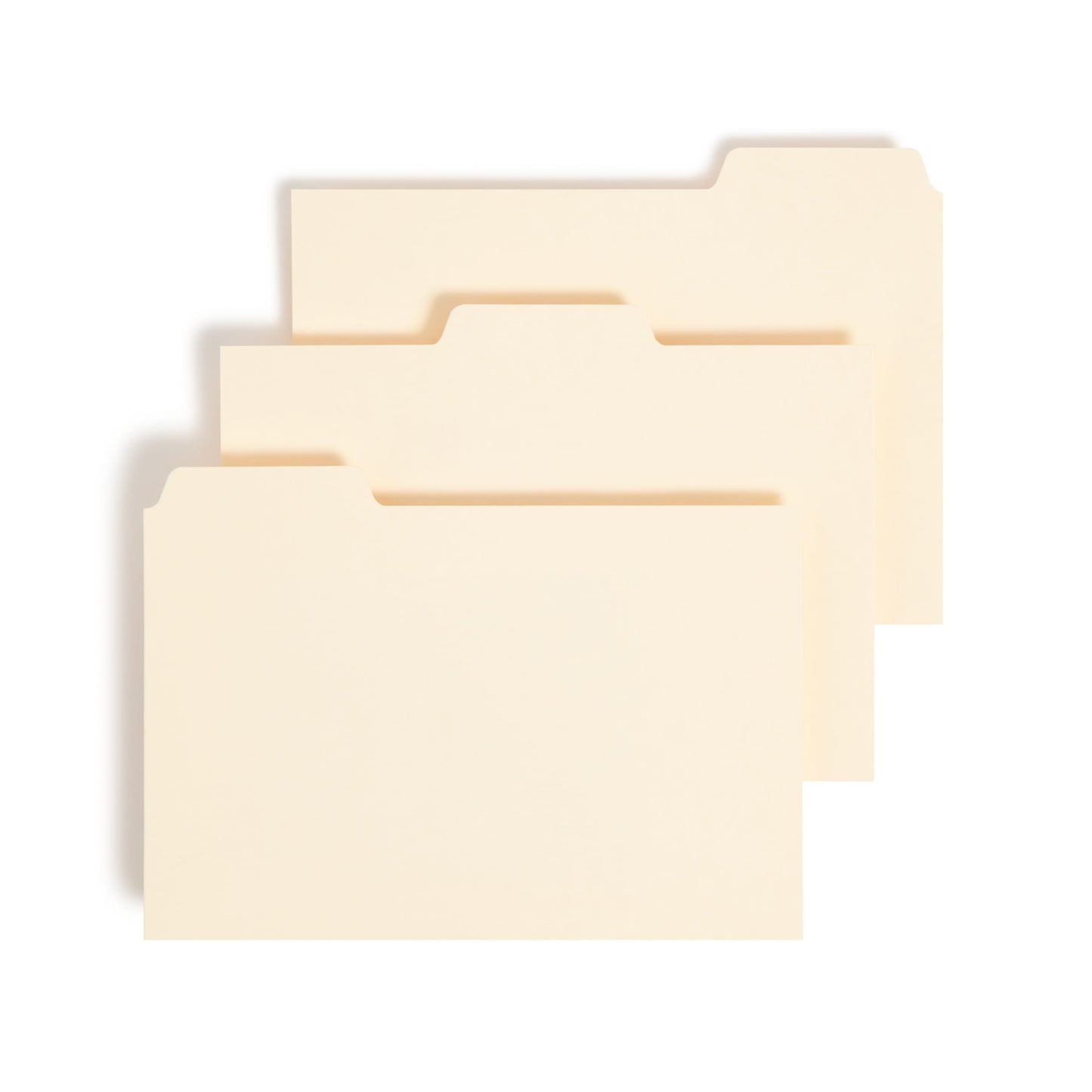 Heavyweight Card-Sized Guides with Blank or Alphabetic Tabs, Manila Color, 4" X 6" Size, Set of 100, 086486560306