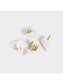 Novelty Magnets, White, White, Set of 8, 843463135625