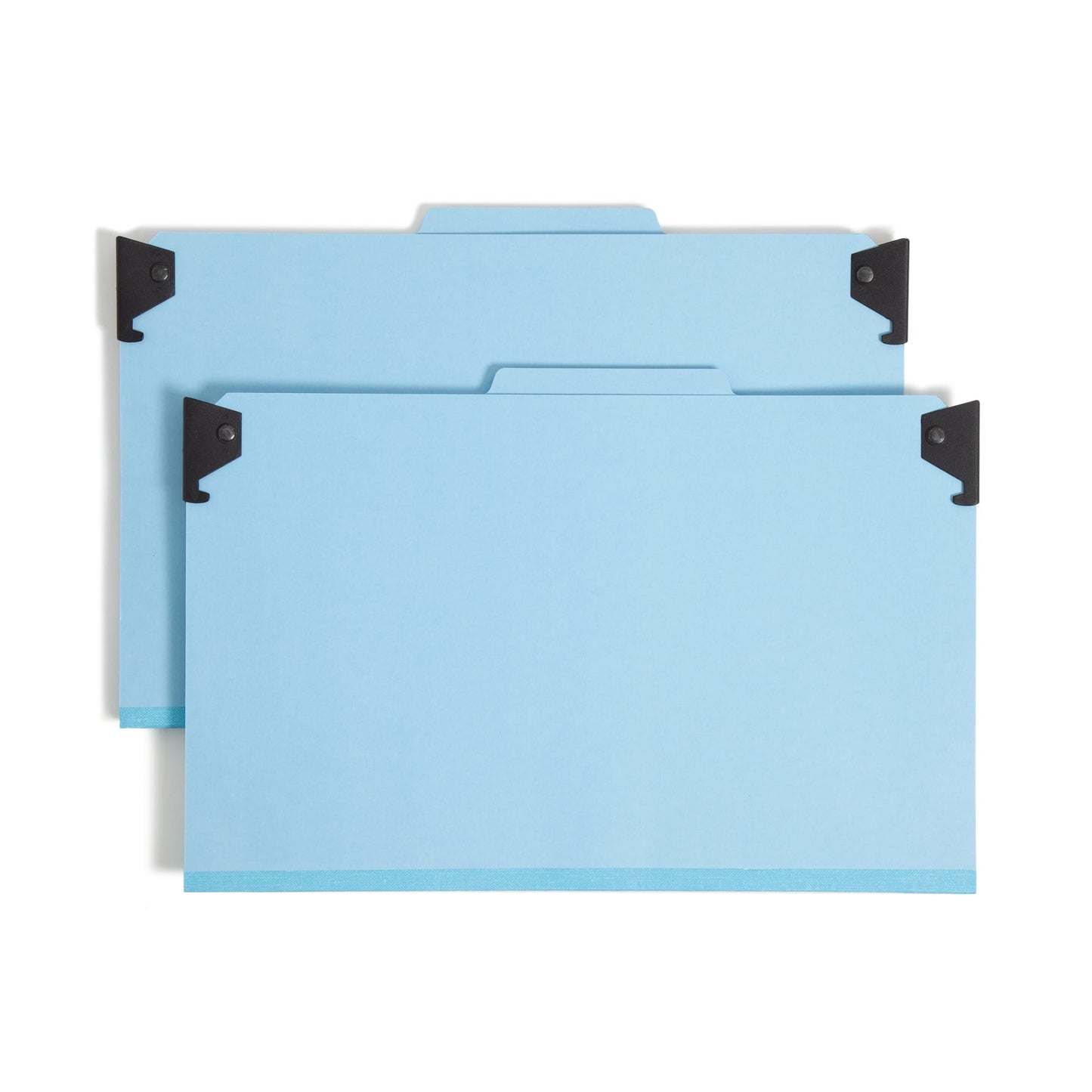 FasTab®/SafeSHIELD® Hanging Classification File Folders, Blue Color, Legal Size, Set of 10, 30086486651555