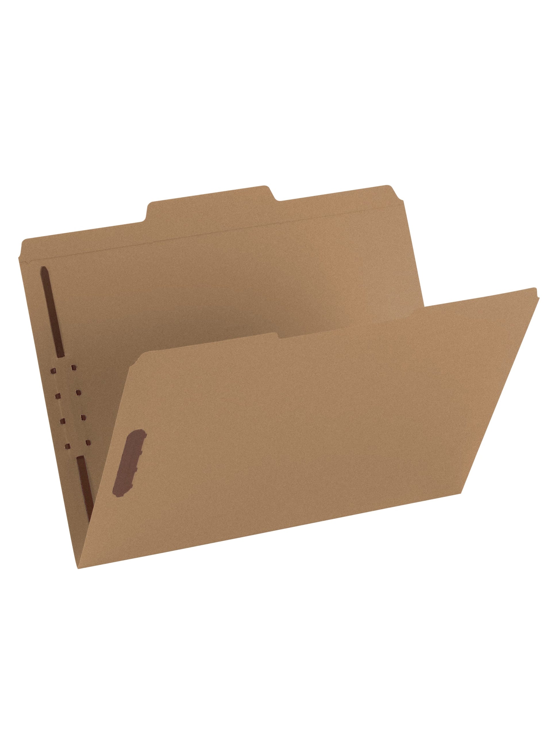 Reinforced Tab Fastener File Folders, 1/3 Cut, Kraft, LetterReinforced Tab Fastener File Folders, 1/3 Cut, Kraft, Letter, Kraft, Letter Size, Set of 1, 086486148399