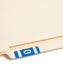 AlphaZ® ACCS Color Coded Alphabetic Labels - Sheets, Dark Blue Color, 1" X 1-5/8" Size, Set of 100, 086486671859