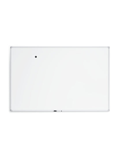 Metal Frame Magnetic Porcelain Dry Erase Board, White, White, 72" x 47", 6 x 4, White, 72" X 47" Size, Set of 1, 843463149011