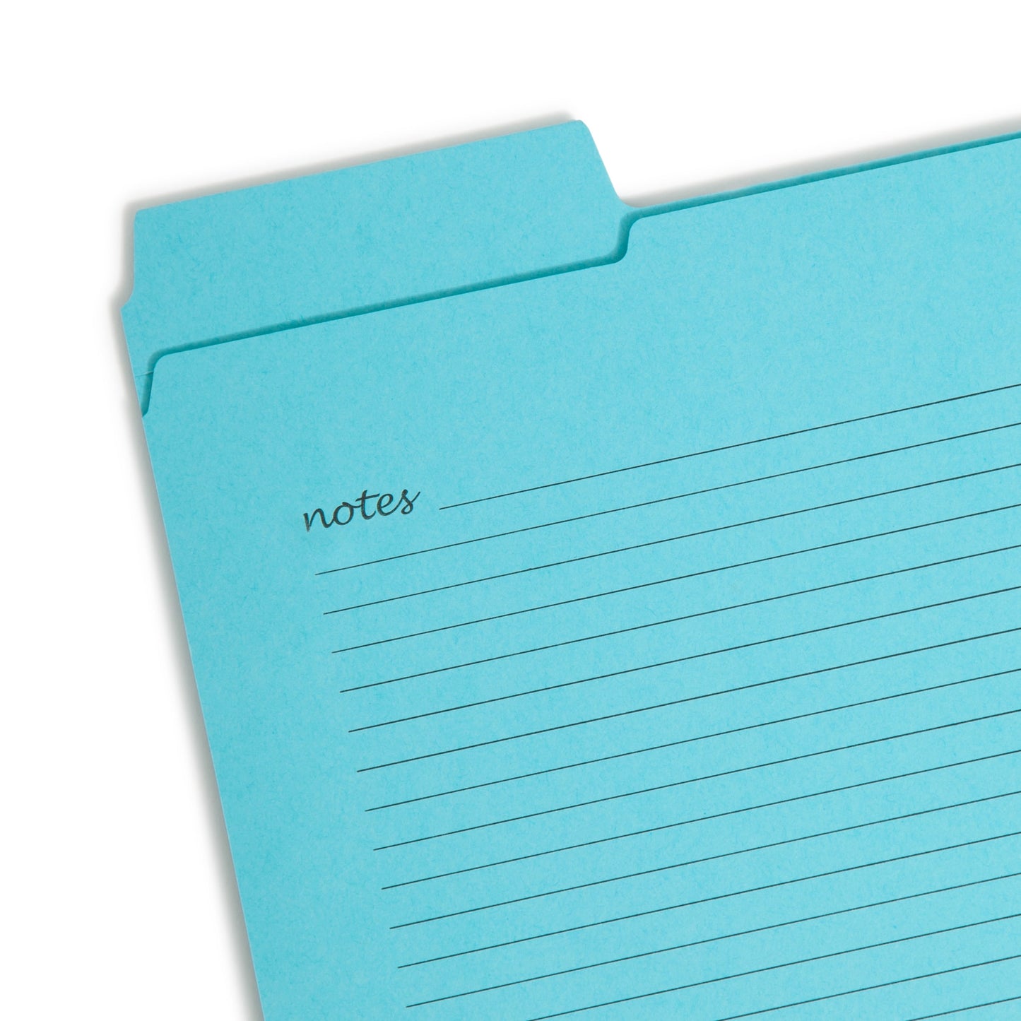 SuperTab® Notes Fastener File Folders, Assorted Colors Color, Letter Size, Set of 24, 086486119740