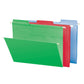 FasTab® Hanging File Folders, 1/3-Cut Tab, Assorted Colors Color, Legal Size, Set of 1, 086486641531