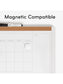 Mod PinIt Frame Dry Erase Calendar Board, Pinit Frame, White, White, 2" x 1", 2' or smaller, White, 2" X 1" Size, Set of 1, 812296024376