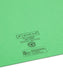 Colored File Jackets, Reinforced Straight-Cut Tab, No Expansion, Green Color, Letter Size, Set of 100, 30086486755031