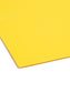 Reinforced Tab Fastener File Folders, 1/3-Cut Tab, 2 Fasteners, Yellow Color, Legal Size, Set of 50, 086486179409