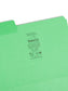 Erasable SuperTab® File Folders, Assorted Colors Color, Letter Size, Set of 24, 086486104807
