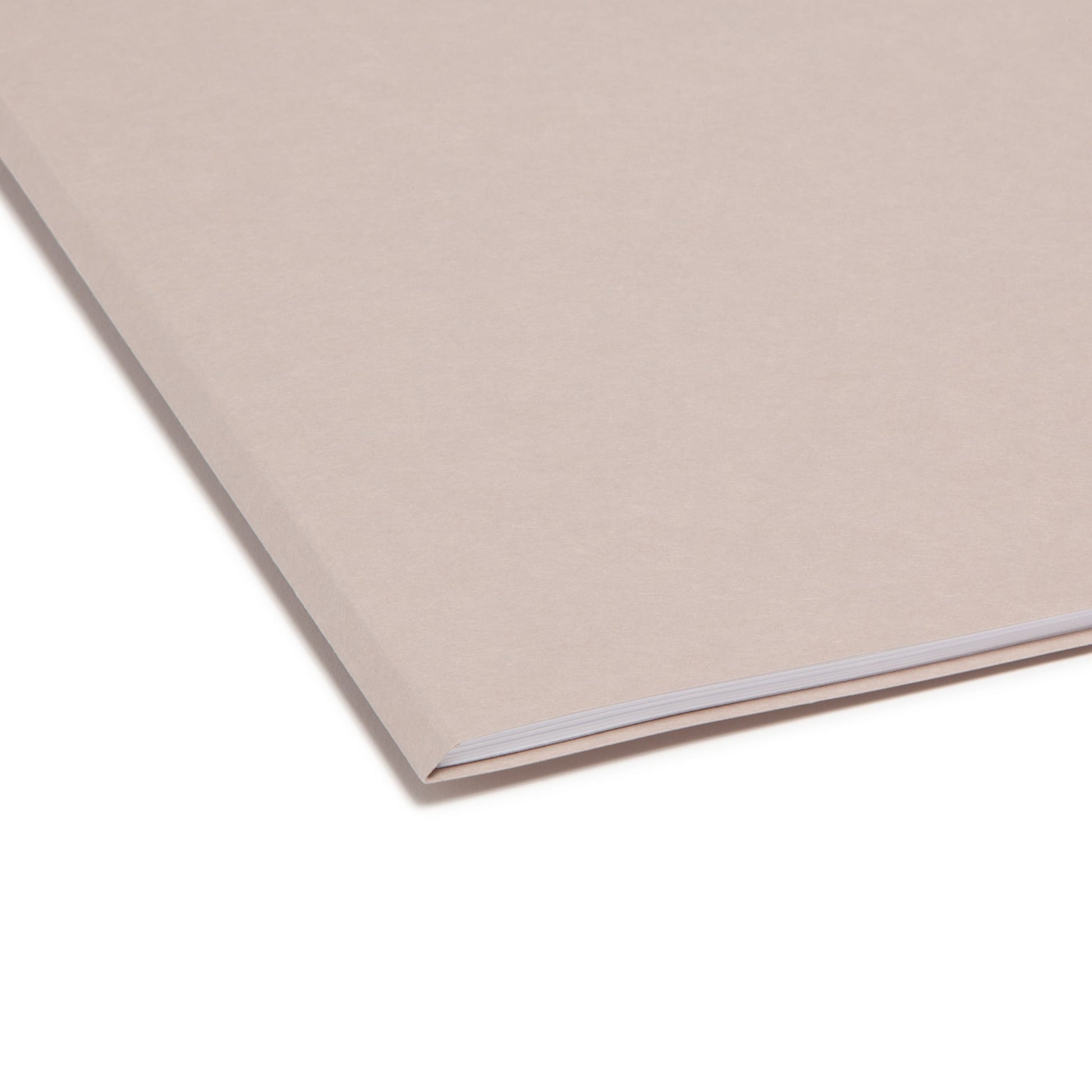 Standard File Folders, 1/3-Cut Tab, Gray Color, Letter Size, Set of 100, 086486123433