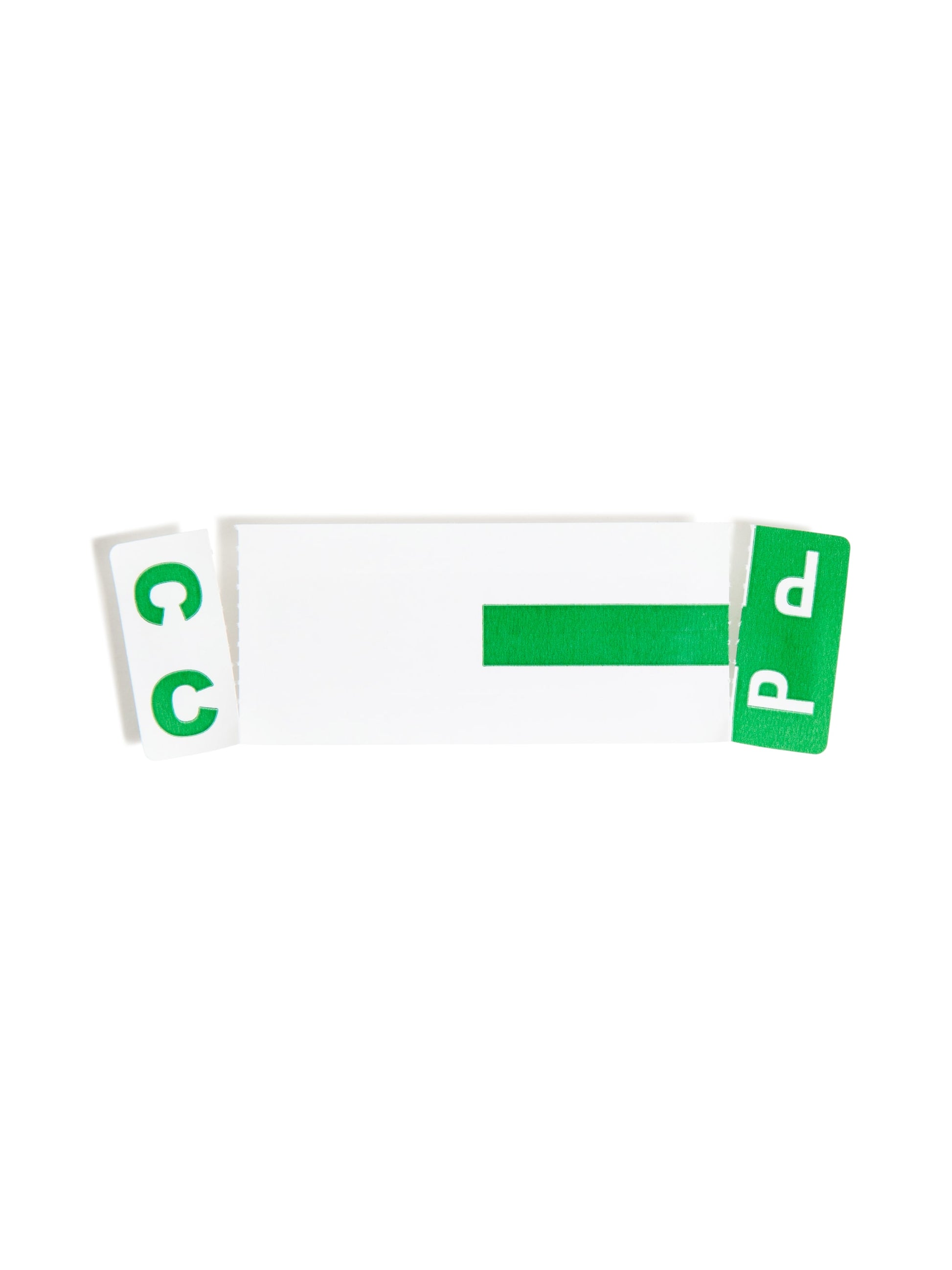 AlphaZ® NCC Color-Coded Name Labels - Sheets, Dark Green Color, 3-5/8" X 1-5/32" Size, Set of 1, 086486671545