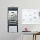 Cascading Wall Organizers, 6 Pockets, Gray Color, Letter Size, Set of 1, 086486920612