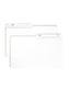 Reversible Printed Tab File Folders, 1/2-Cut Tab, 9 1/2 pt., Ivory Color, Legal Size, Set of 100, 086486151467