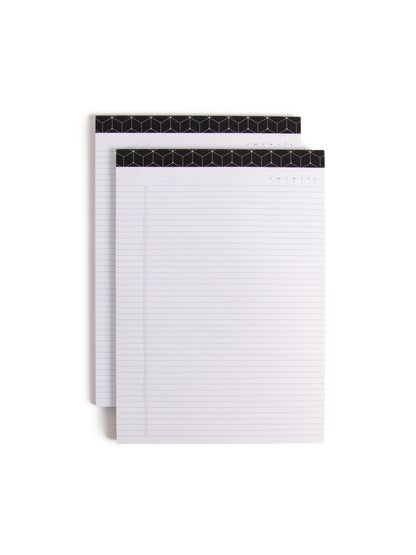 U Brands Legal Pad, Black