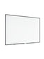 Metal Frame Dry Erase Board, Black, White, 47" x 70", 6 x 4, White, 47" X 70" Size, Set of 1, 817894028979