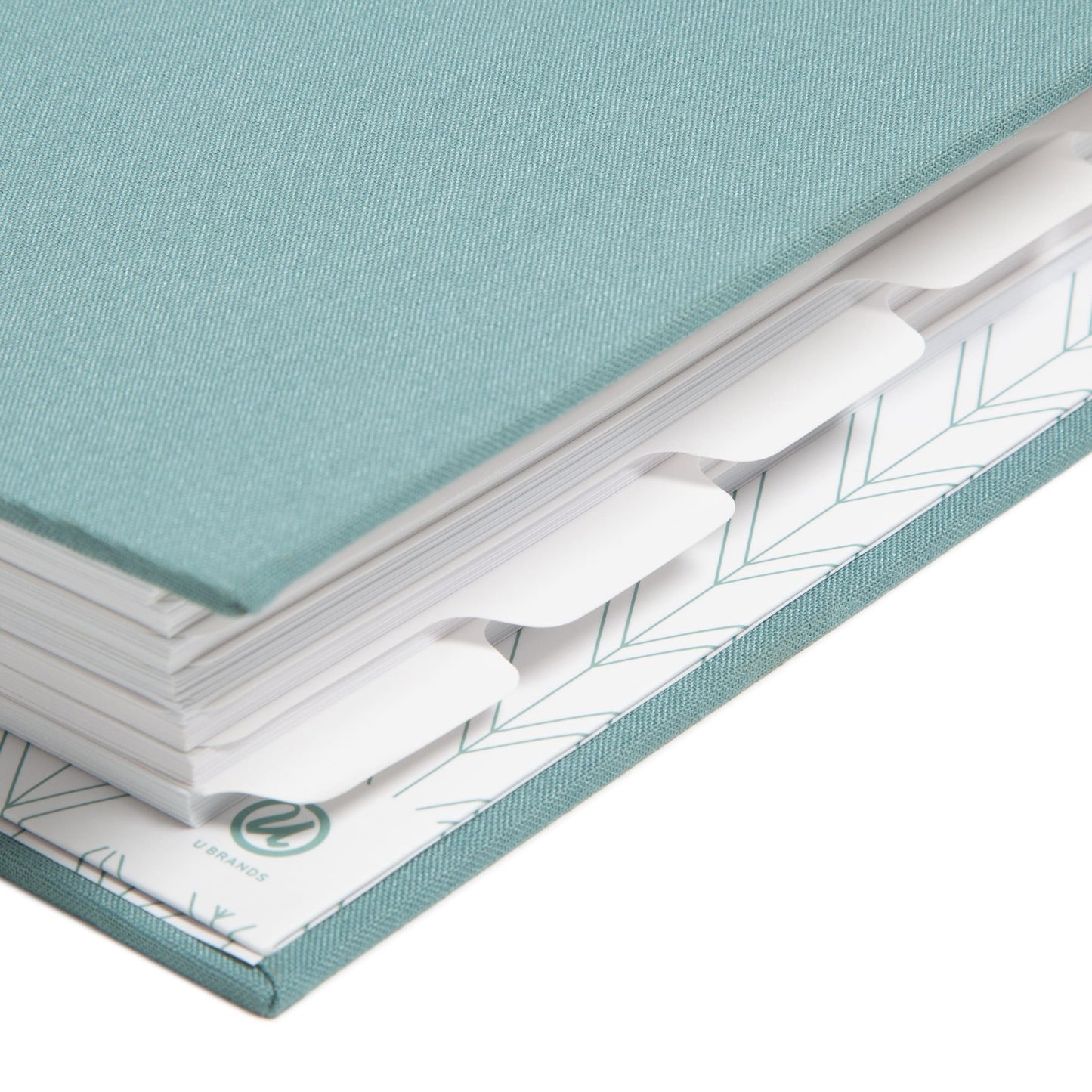 Three-Ring Binder Index Dividers, 8 Sets of 5 Dividers Each, 1/8-Cut Tabs, White Color, Letter Size, Set of 1, 30086486894181