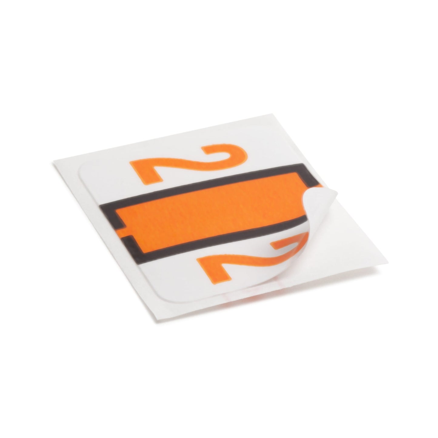 BCCRN Bar Style Color-Coded Numeric Labels, 0-9 Rolls, Light Orange Color, 1-1/4" X 1" Size, Set of 50, 086486673723