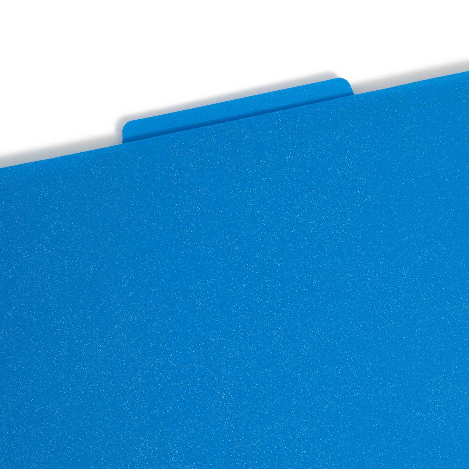Poly Classification File Folders, Blue Color, Letter Size, Set of 10, 30086486140455