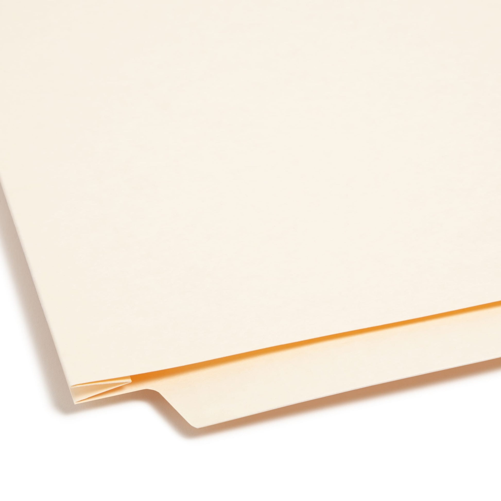 Reinforced End Tab Expanding File Folders, Straight-Cut Tab, 1-1/2 inch Expansion, Manila Color, Letter Size, Set of 50, 086486242752