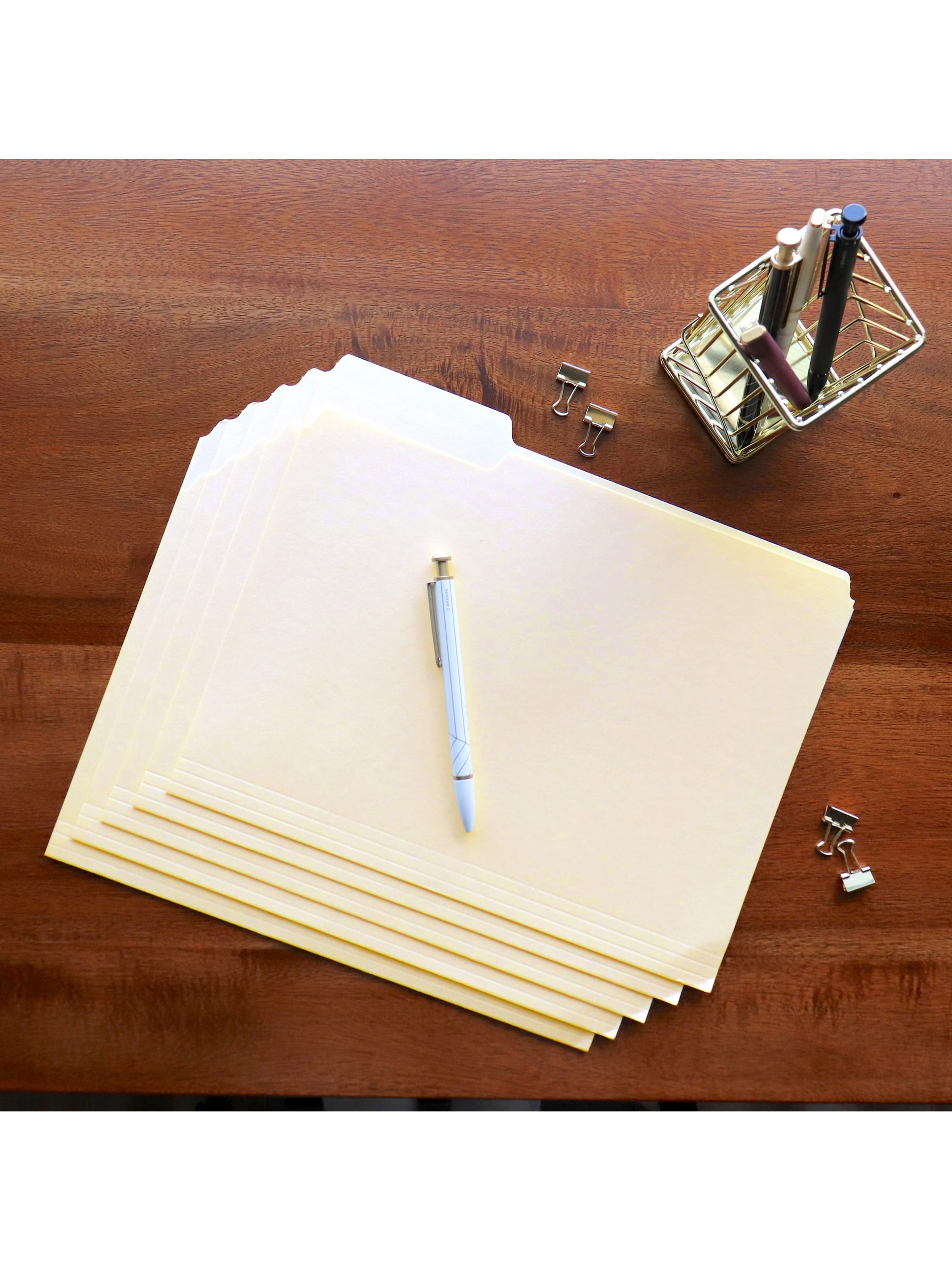 Standard File Folders, 1/3-Cut Tab, AmazonStandard File Folders, 1/3 Cut, Manila, Letter, Manila, Letter Size, 086486103824