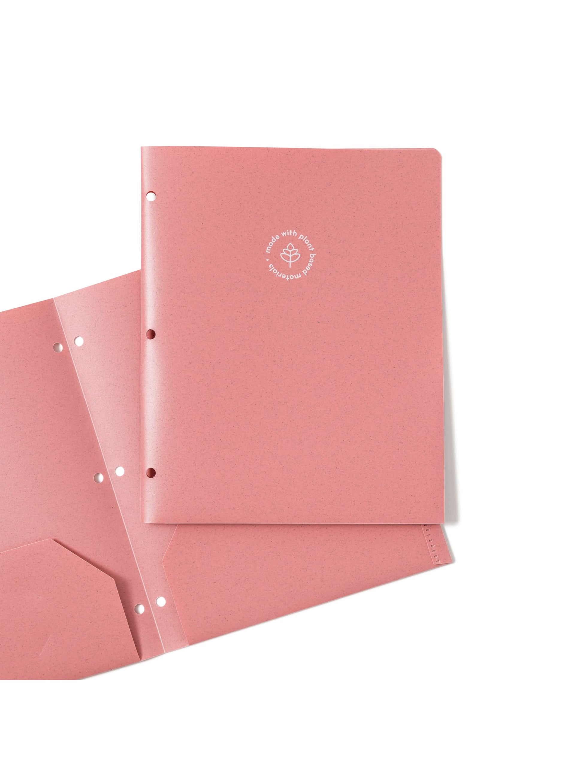2 Pocket U-Eco Poly Folder, U-Eco, 0.4" Expansion, 2 Pockets, Assorted Colors, Assorted Colors, Set of 12, 843463166001