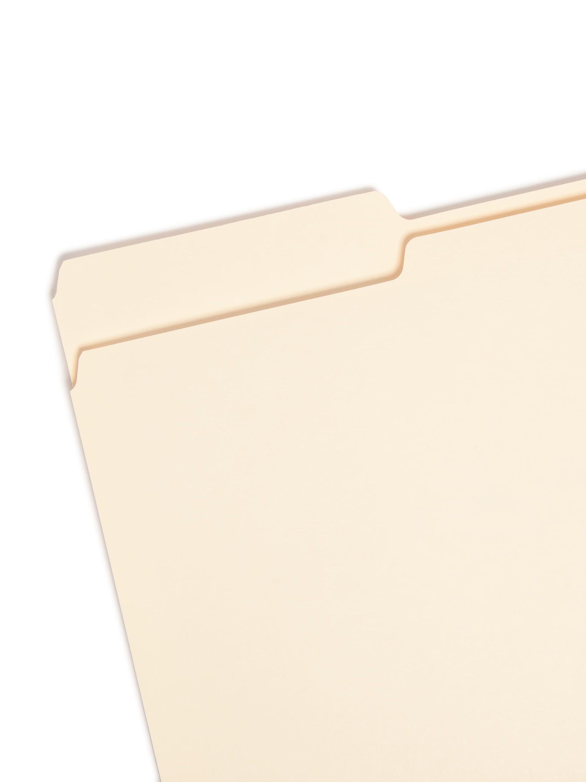 Standard File Folders, 1/3-Cut Left Tab, Manila Color, Legal Size, Set of 100, 086486153317
