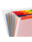 Expanding File Organizer, 13 Pockets, 5 Colored Dividers, 1/6-Cut TabExpanding File Organizer, 13 Pockets, 12 Dividers, Assorted Colors, Letter, Assorted Colors, Letter Size, Set of 1, 086486708975